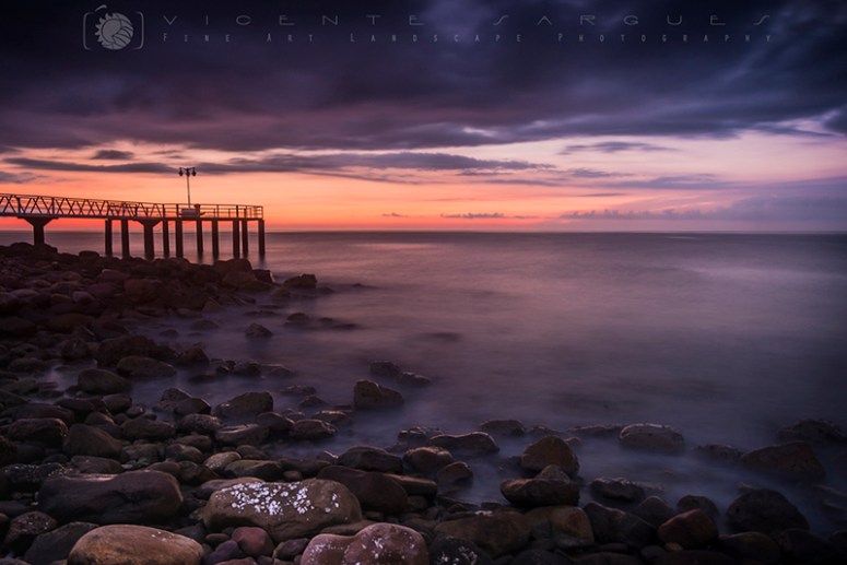 Amanecer en Xilxes, Castellón