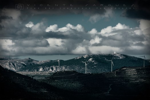 Observatorio astronómico y molinos