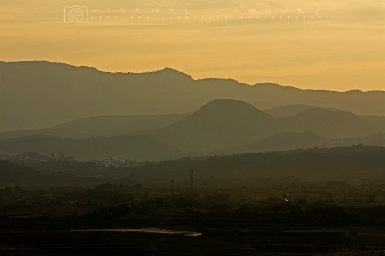Atmósfera de atardecer